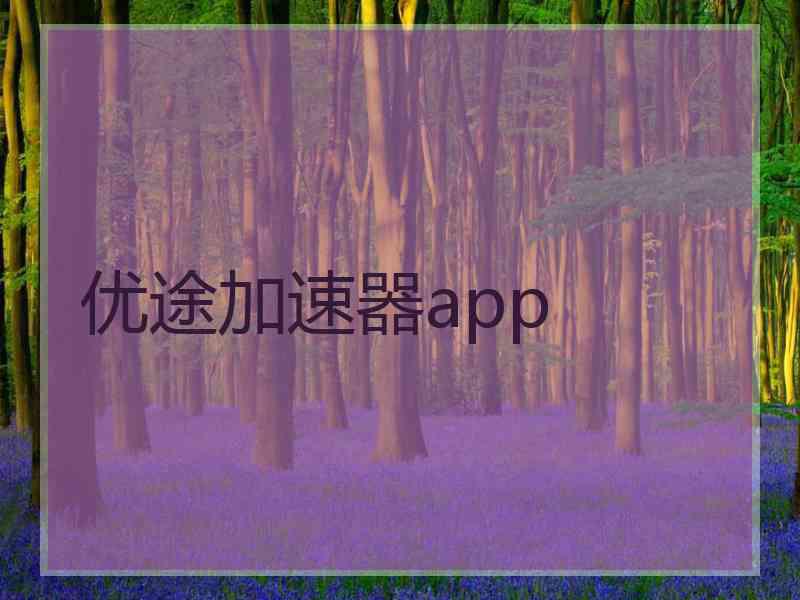 优途加速器app