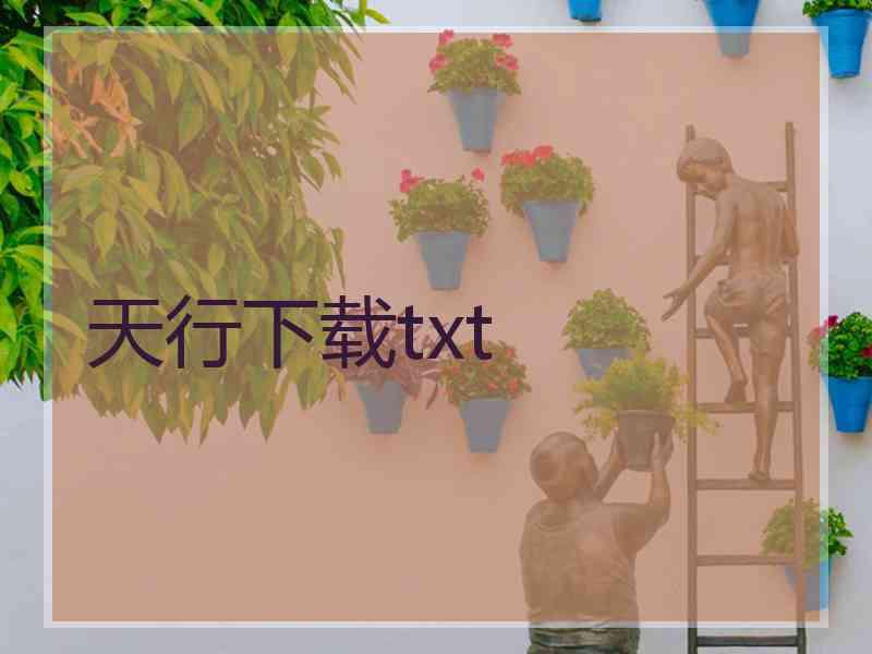 天行下载txt