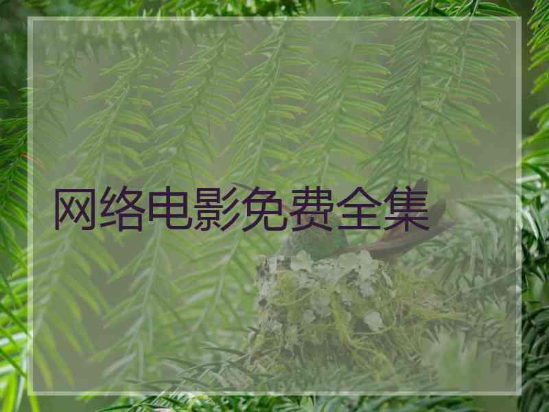 网络电影免费全集