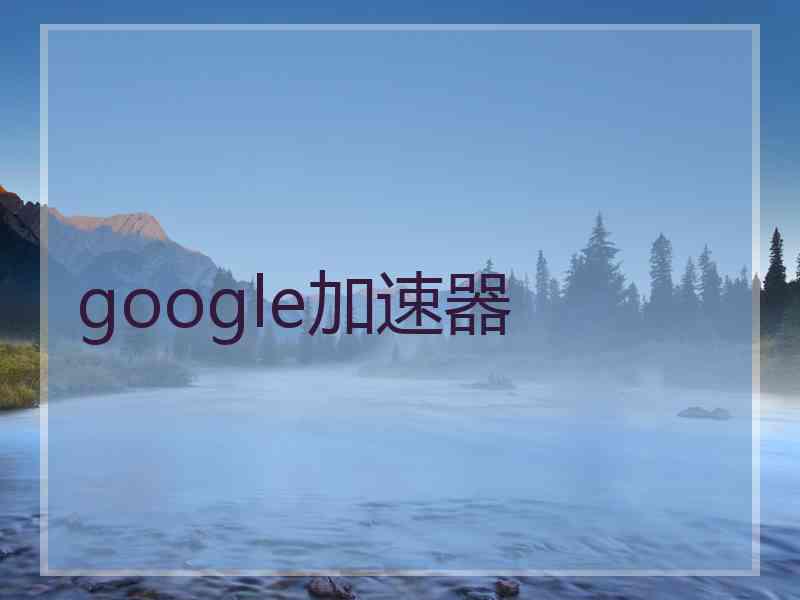 google加速器