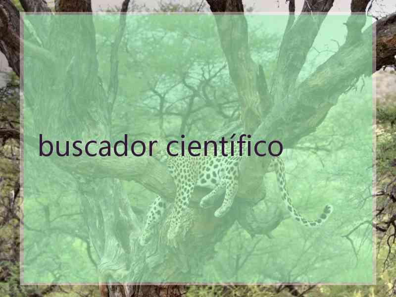 buscador científico