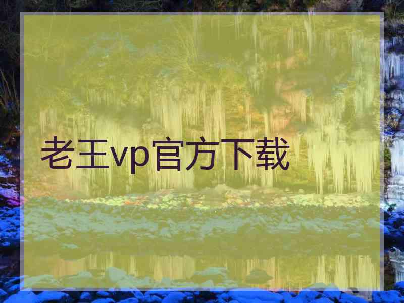 老王vp官方下载