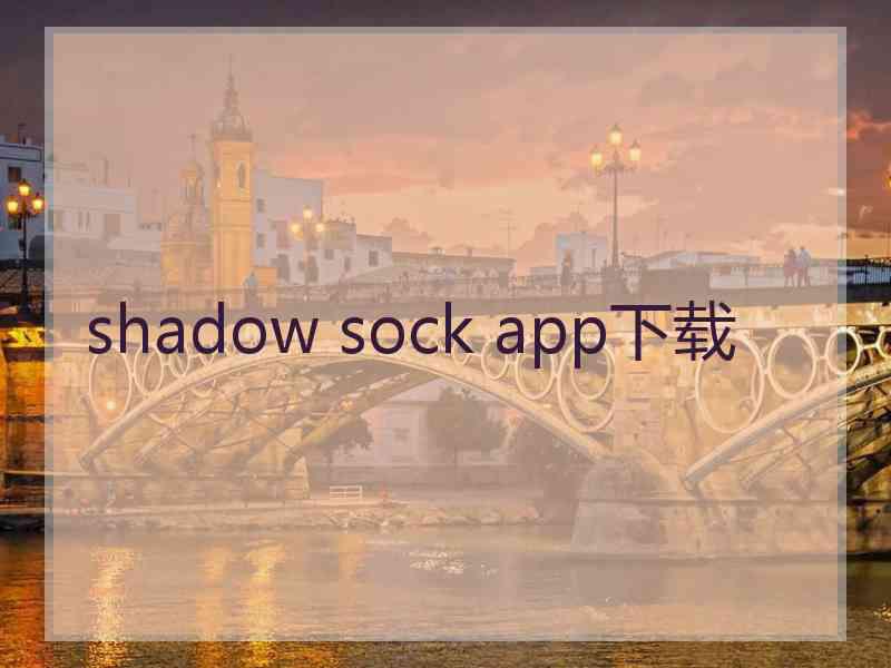 shadow sock app下载