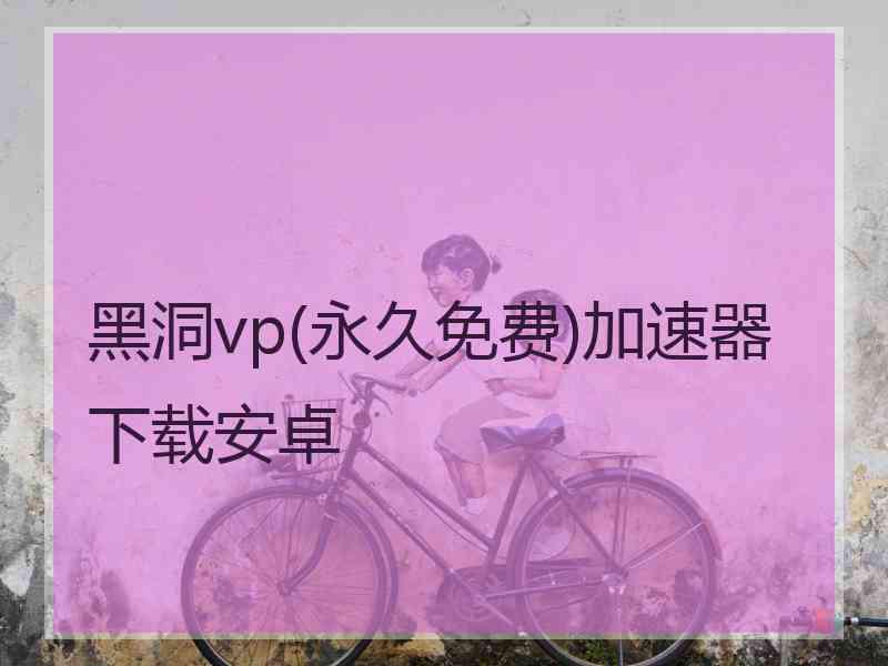 黑洞vp(永久免费)加速器下载安卓