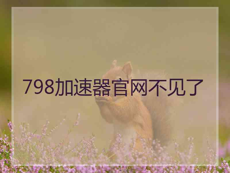 798加速器官网不见了