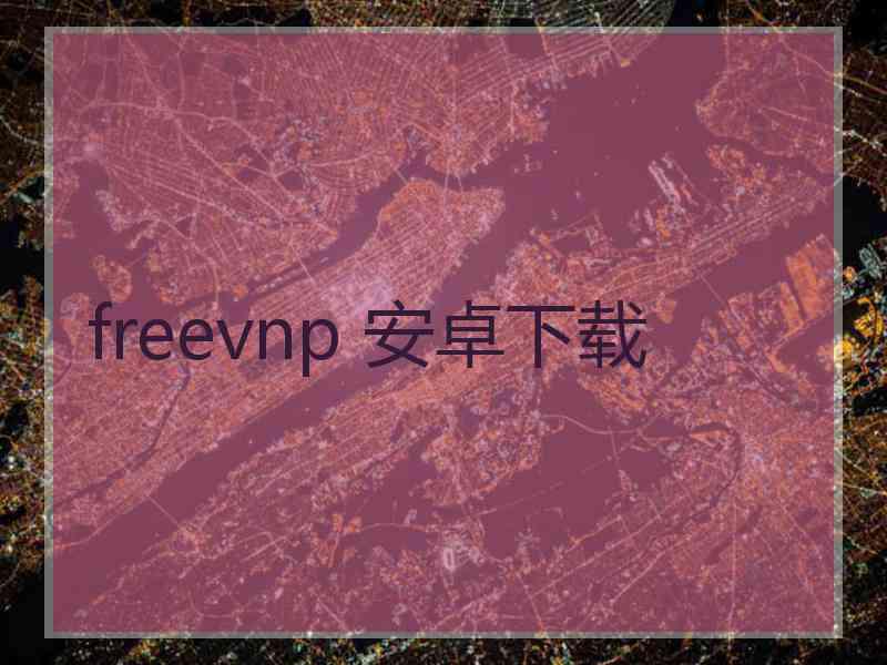 freevnp 安卓下载