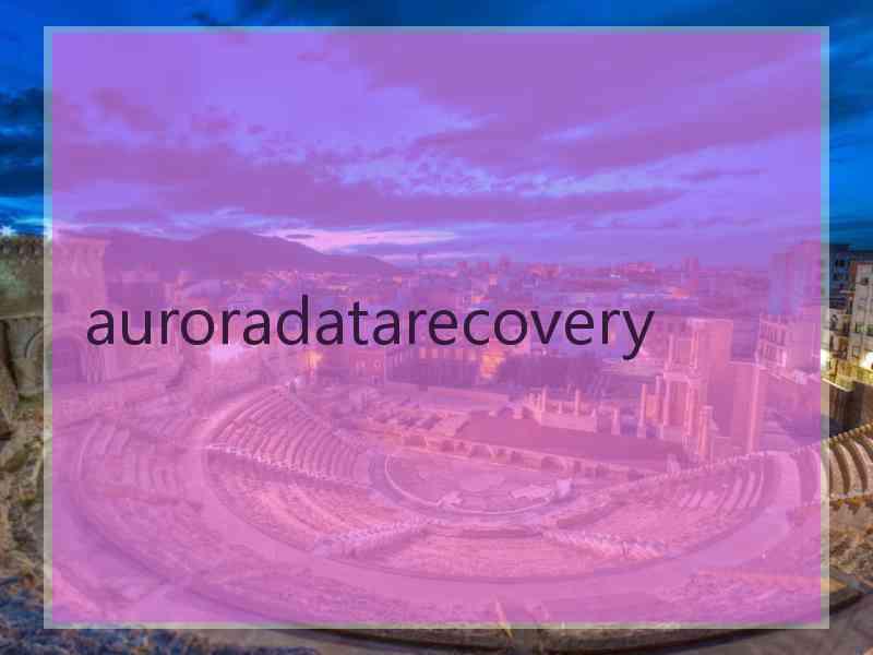 auroradatarecovery