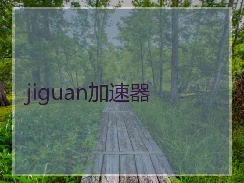 jiguan加速器