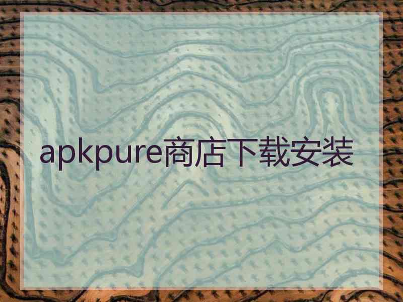 apkpure商店下载安装