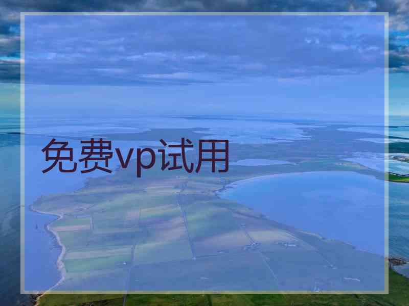 免费vp试用