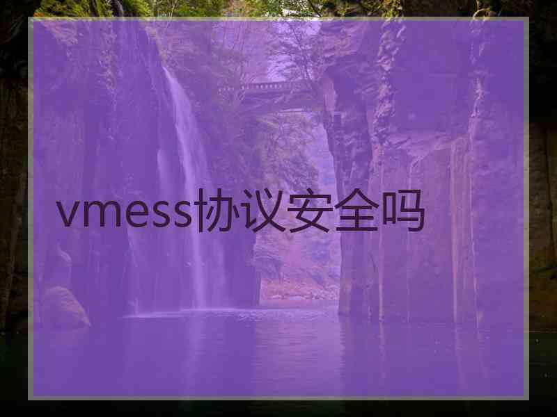 vmess协议安全吗